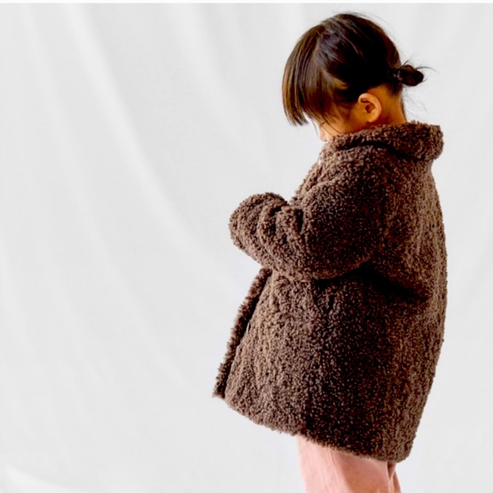 NWOT Zara Baby Teddy Bear Coat